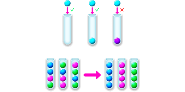 anysourcecode.com - sort the bubbles unity game source code