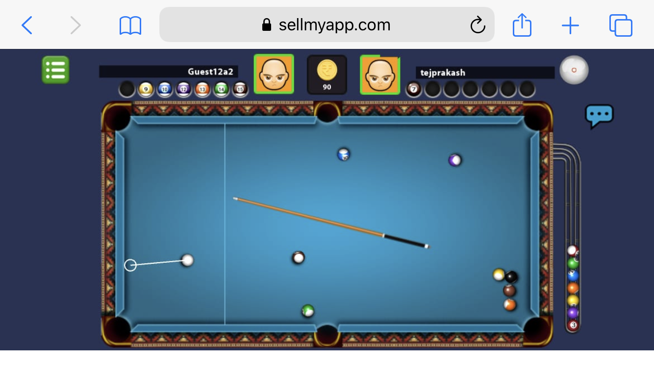 Buy Billiards Multiplayer 8 Ball Pool Unity - Sell My App