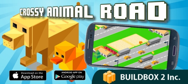 Crossy Animal Road – Crossy Road Clone – Buildbox 2 Template Game