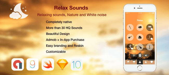 relax sounds app cannot close