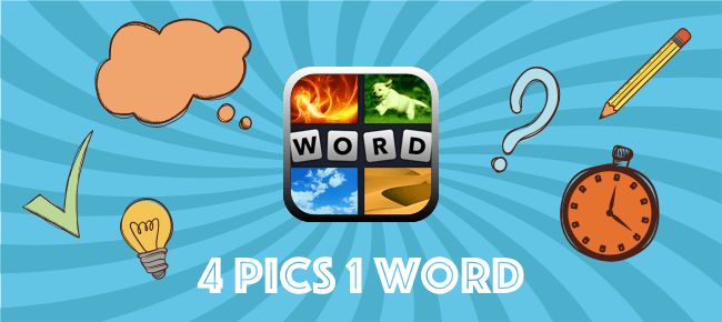 4 pic 1 word