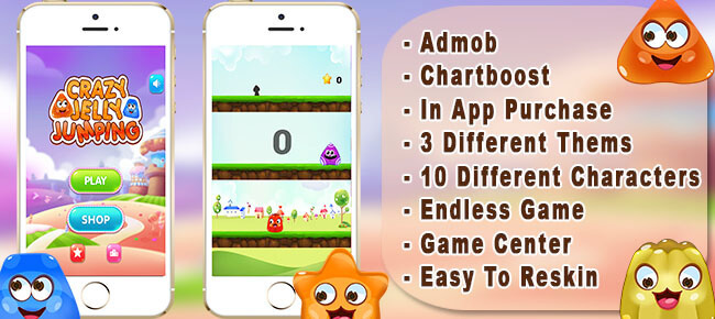 [NULLED] Game Templates Crazy Jelly Jumping Reskin Game Soure CodeAndroid Unity Free Download
