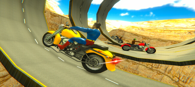 Superhero Trails Bike Stunt Driver – Sell My App