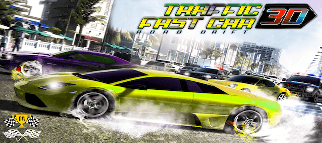 Traffic Fast Car Road Racer 3D