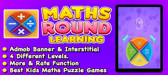 Buy Maths Round Learning App Source Code Sell My App