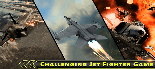 Jet Fighter Air Attack 3D : US Air Strike Force