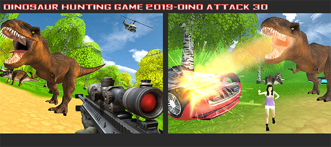 Dinosaur Hunting Games 2019 download the last version for ipod